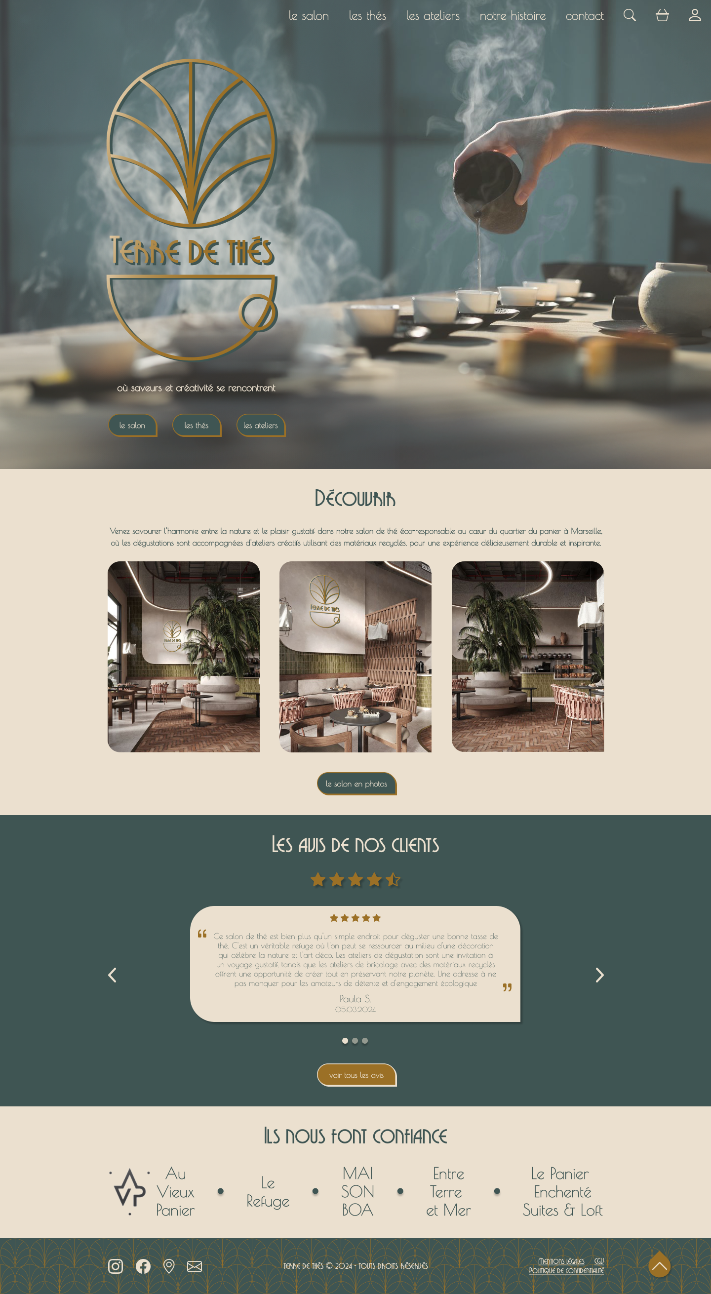 maquette site web page accueil version desktop