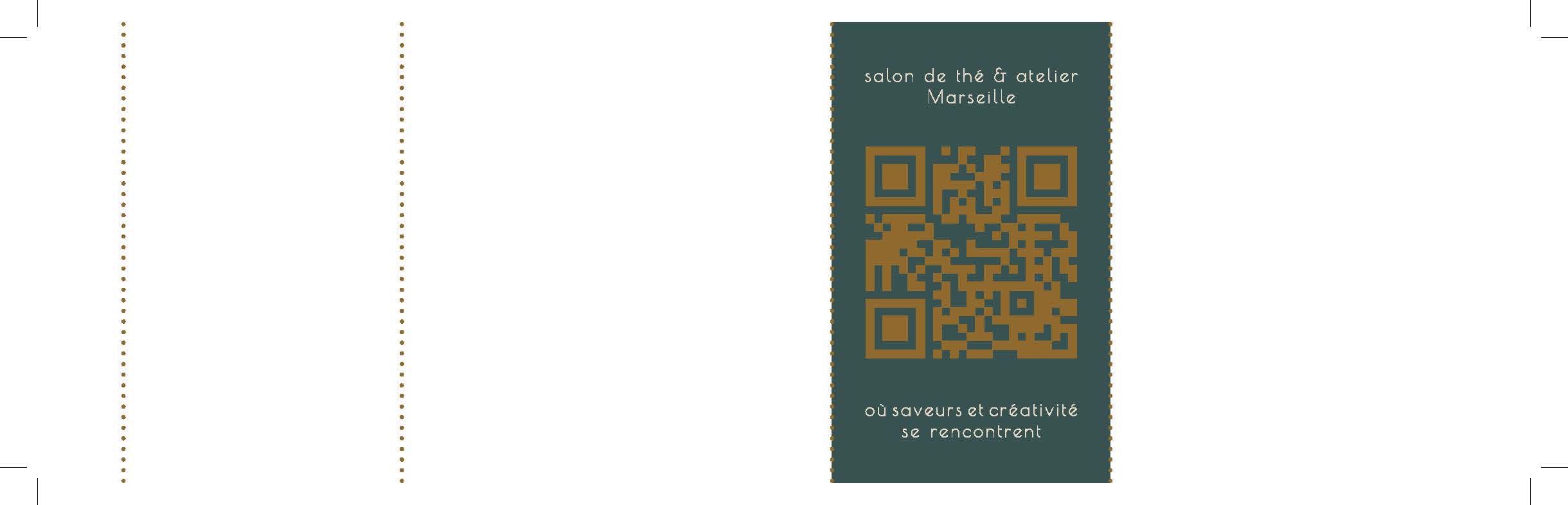 emballage poche de thé verso